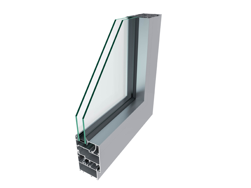 RW56 Düz ve Oval Hatlı Yalıtımsız Alüminyum Kapı ve Pencere Sistemi